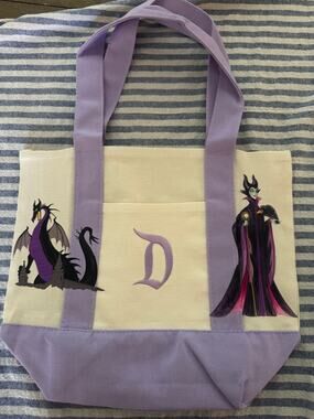 Disney Maleficent Custom Made Mini Tote Bag